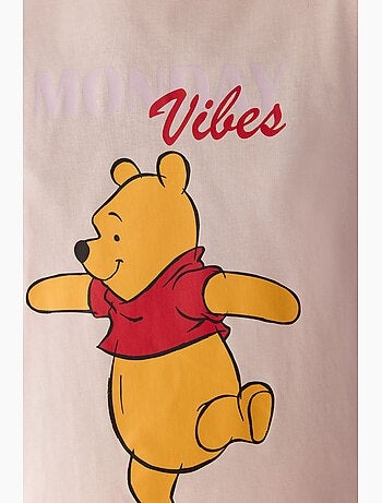 Monday vibes ensemble de pyjama à motif ours et manches courtes penti