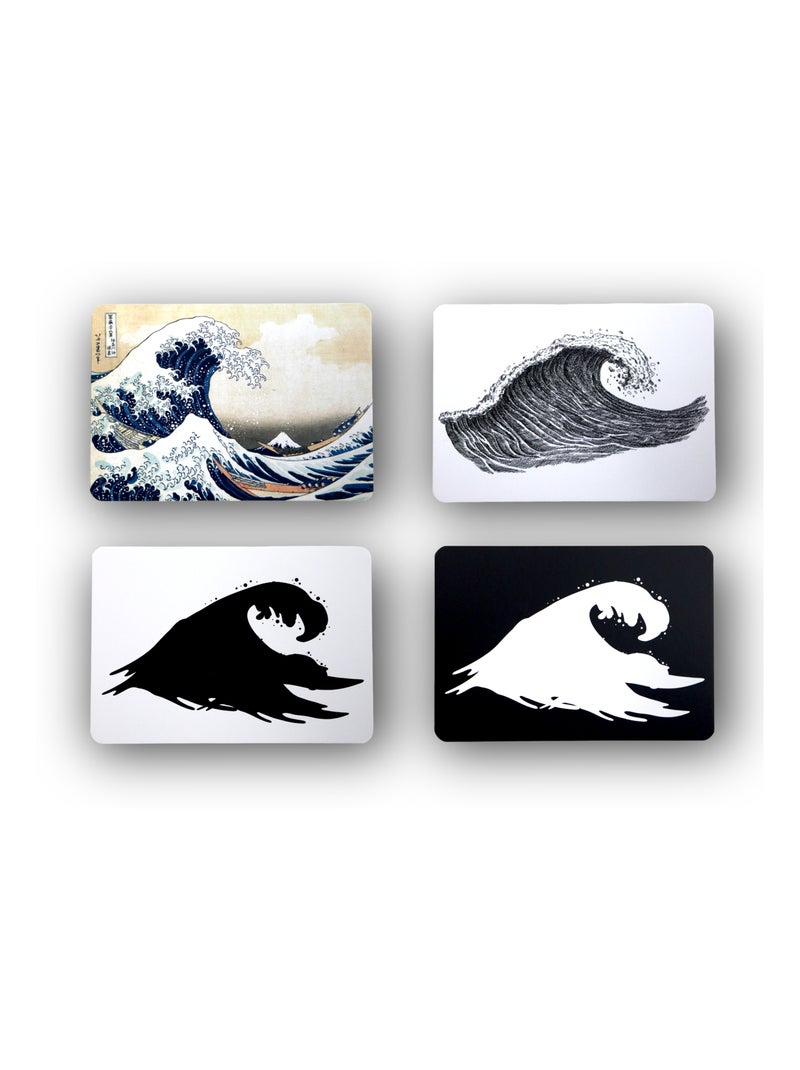 Mondy des Artistes - 20 cartes contrastées et en couleur Blanc Jaune Noir - Kiabi
