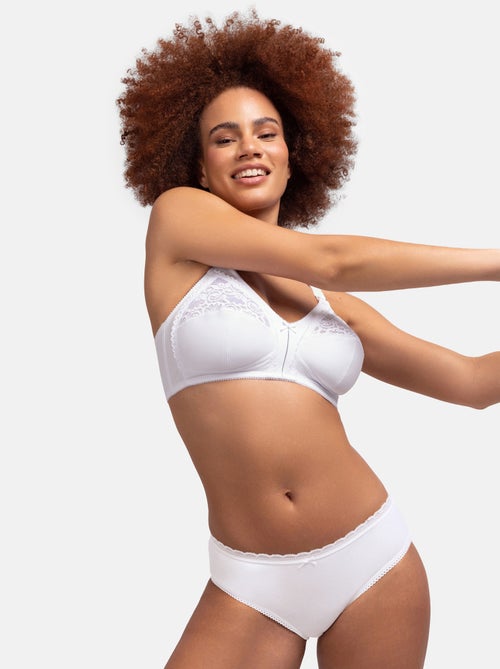 Monica bralette non rembourrée blanche Dorina - Kiabi