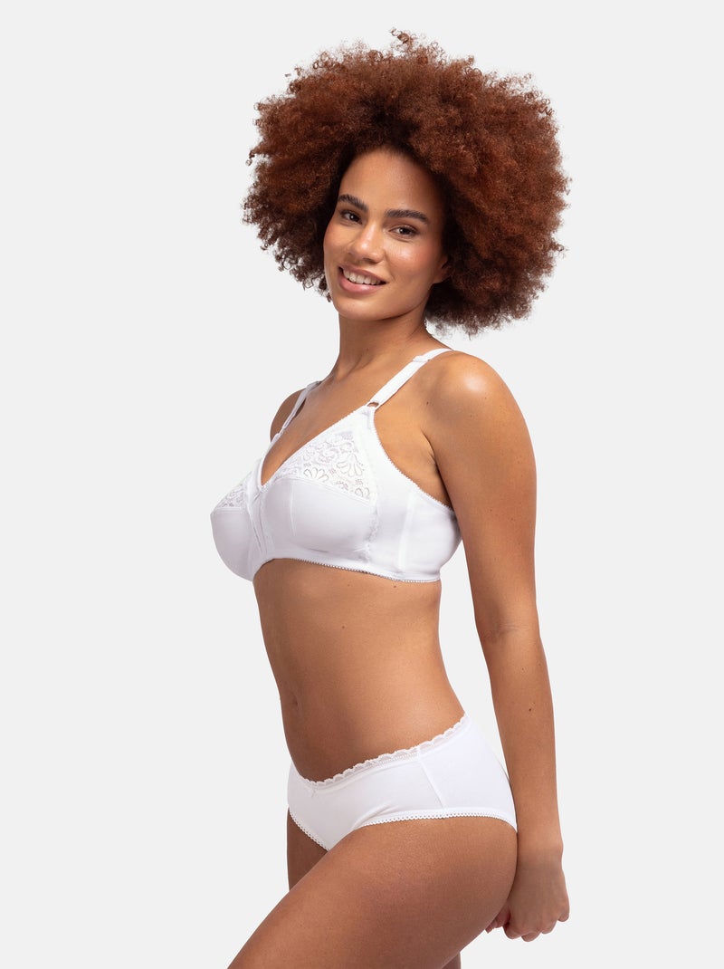 Monica bralette non rembourrée blanche Dorina Blanc - Kiabi