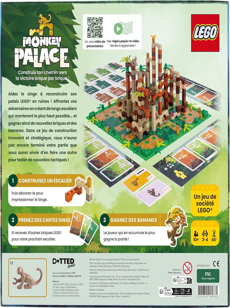 Monkey Palace Lego® - Asmodee Multicolore - Kiabi