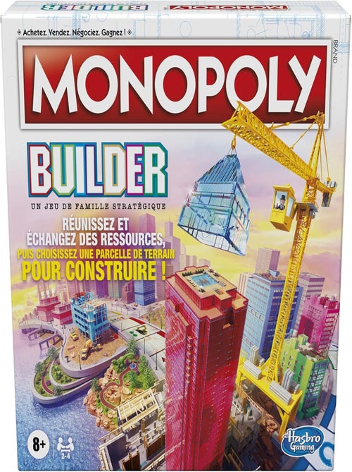Monopoly Builder - Hasbro Gaming - Kiabi