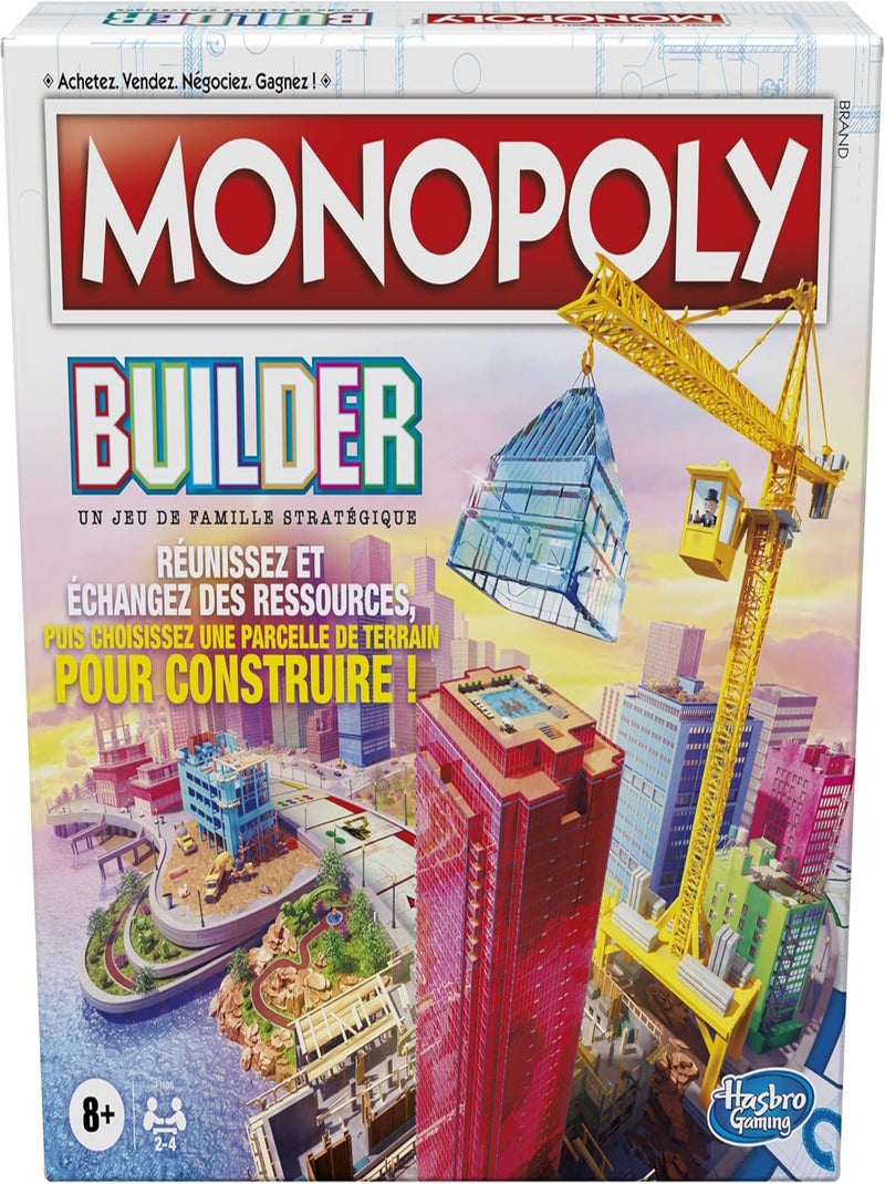 Monopoly Builder - Hasbro Gaming Multicolore - Kiabi