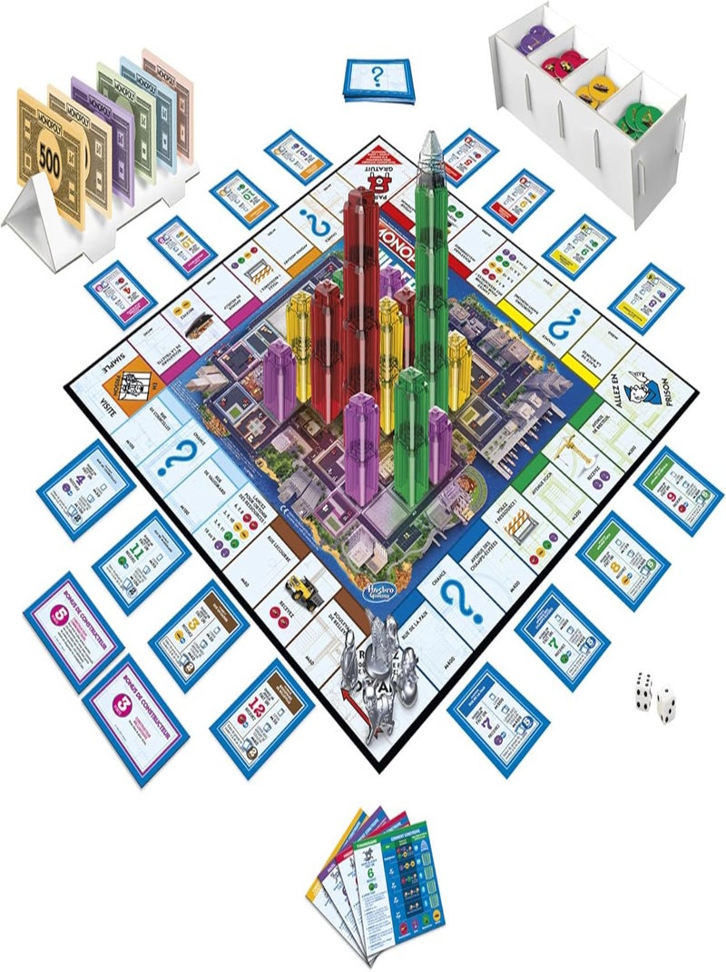 Monopoly Builder - Hasbro Gaming Multicolore - Kiabi