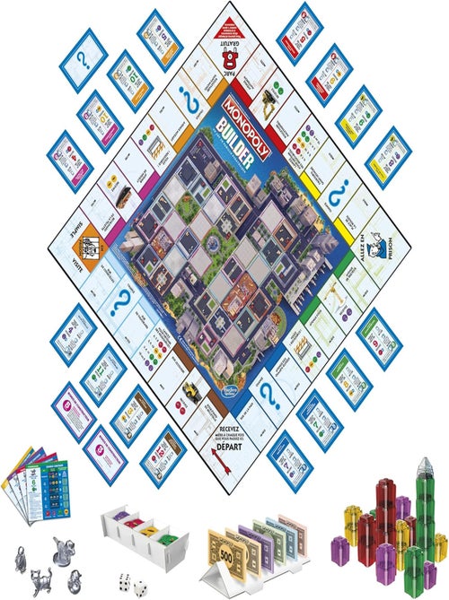 Monopoly Builder - Hasbro Gaming - Kiabi
