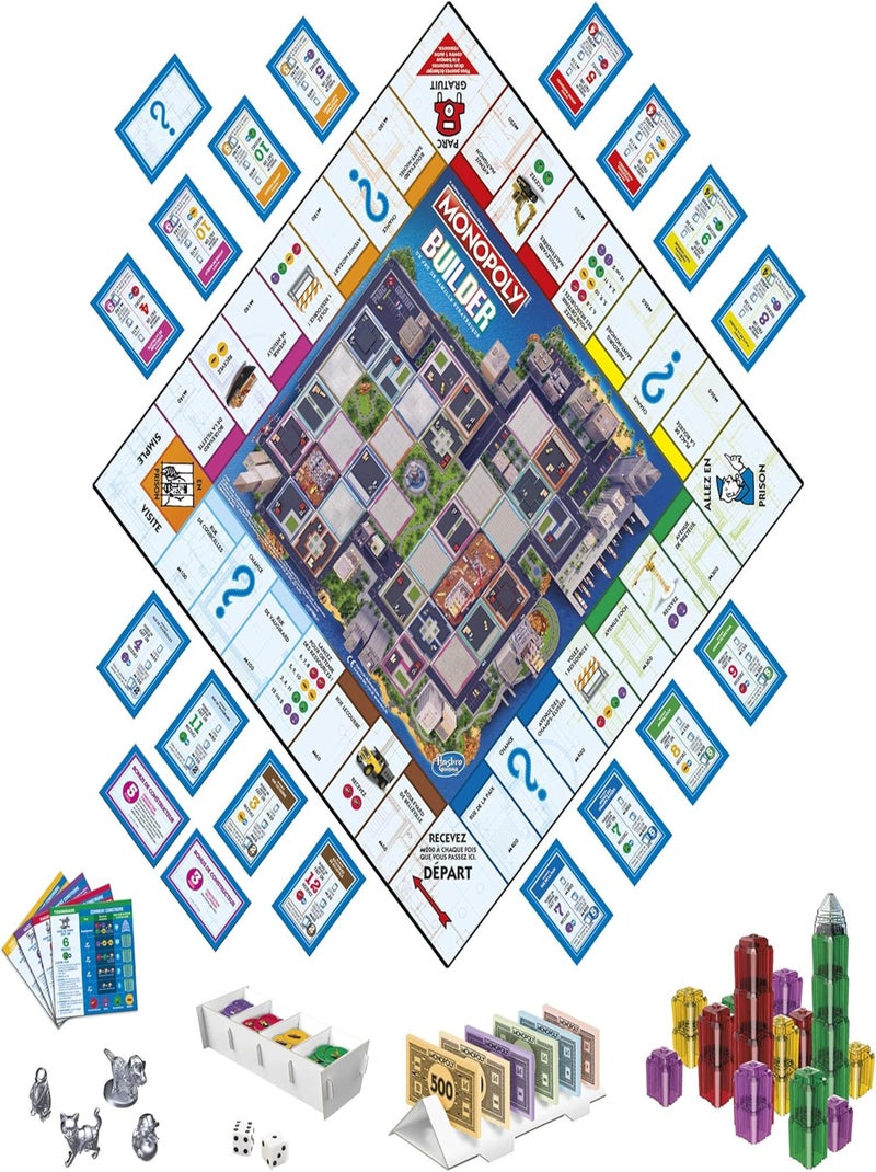 Monopoly Builder - Hasbro Gaming Multicolore - Kiabi