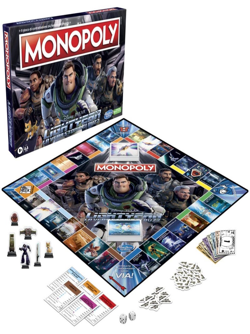 Monopoly Buzz L'éclair - Hasbro Multicolore - Kiabi