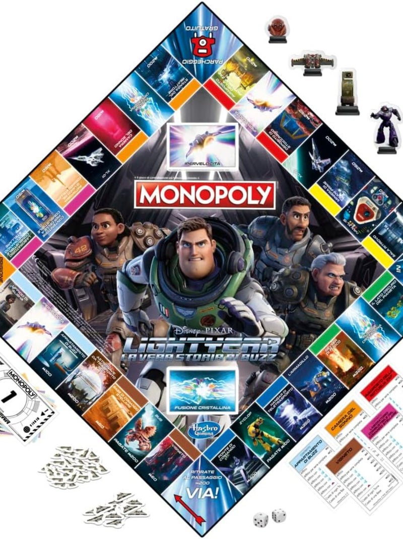Monopoly Buzz L'éclair - Hasbro Multicolore - Kiabi
