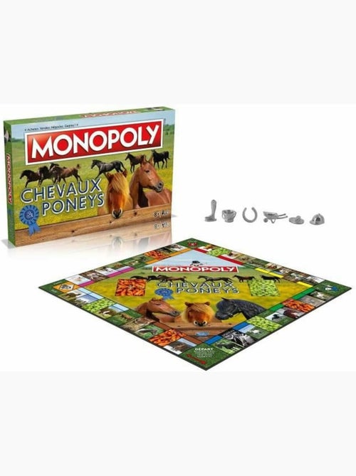 Monopoly Cheveaux Et Poneys - Winning Moves - Kiabi