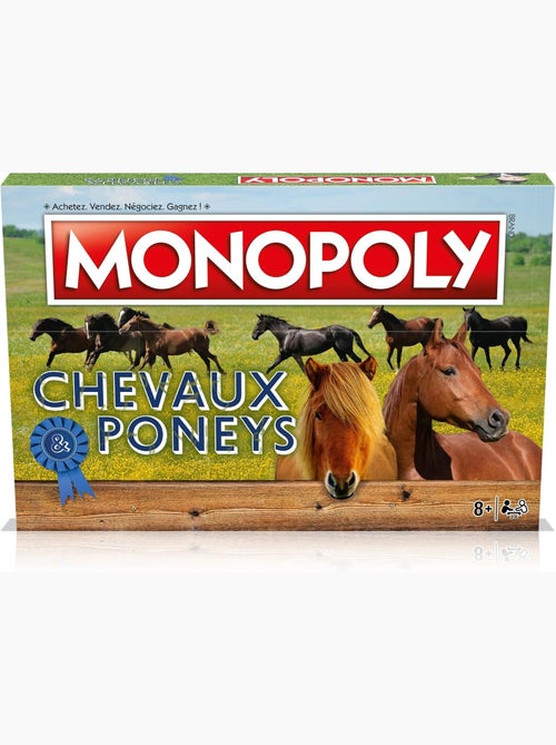 Monopoly Cheveaux Et Poneys - Winning Moves - Kiabi