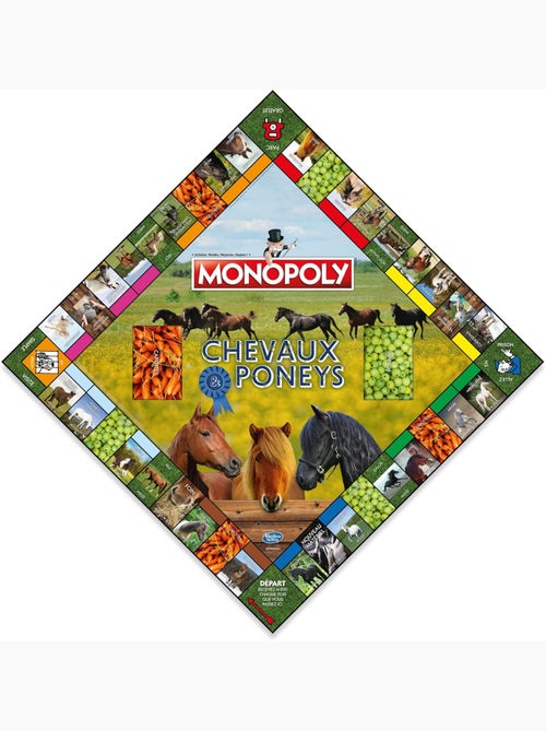 Monopoly Cheveaux Et Poneys - Winning Moves - Kiabi