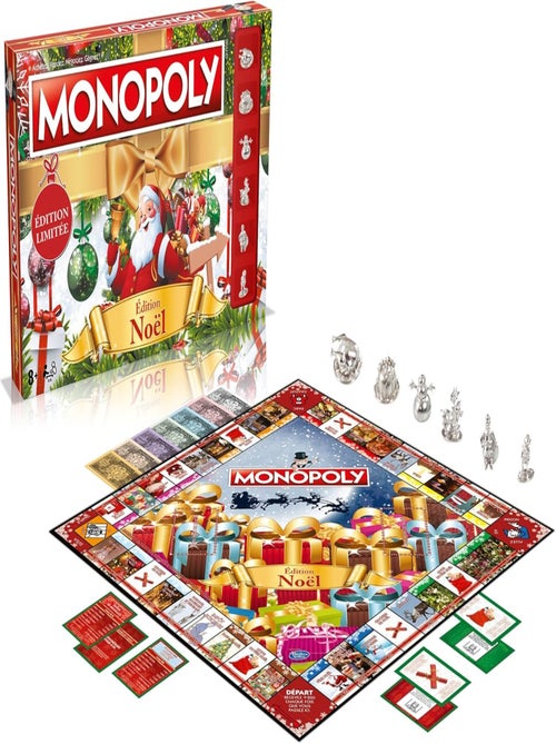 Monopoly De Noel - Winning Moves - Kiabi
