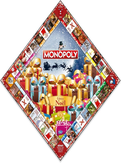 Monopoly De Noel - Winning Moves - Kiabi