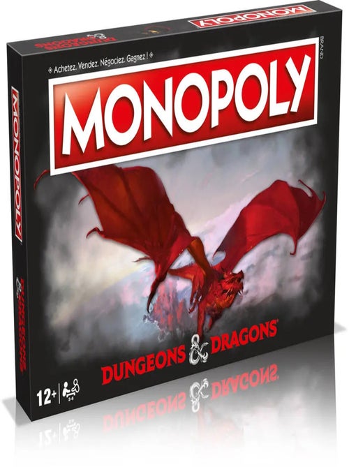 Monopoly Dungeons Et Dragons - Winning Moves - Kiabi