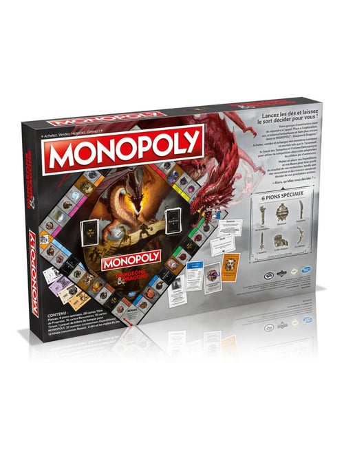 Monopoly Dungeons Et Dragons - Winning Moves - Kiabi