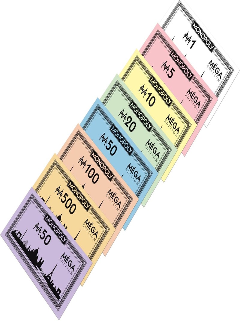 Monopoly Edition Mega - Winning Moves Multicolore - Kiabi