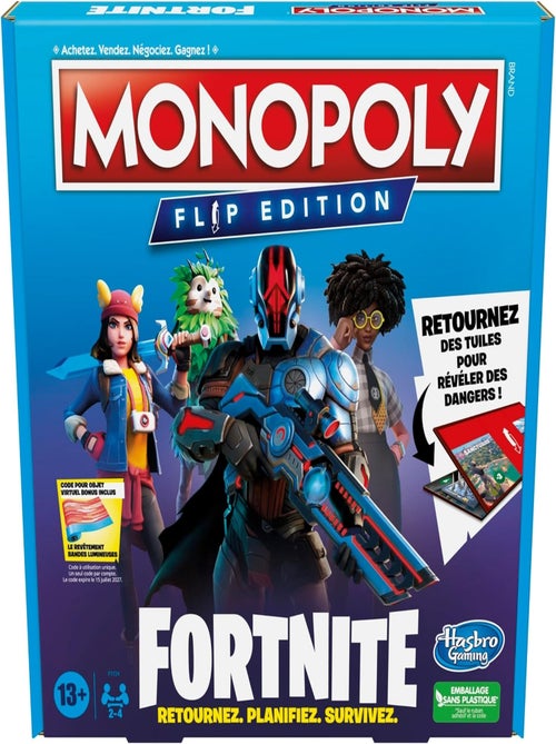 Monopoly Fortnite Flip - Hasbro - Kiabi