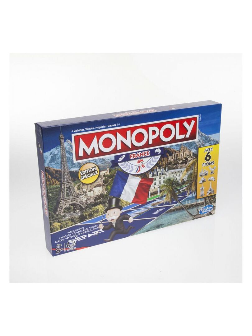 Monopoly France Jeux De Plateau  Hasbro N/A - Kiabi