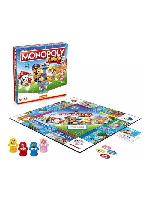 MONOPOLY JUNIOR LA PAT'PATROUILLE     NOUVEAUTE - Kiabi