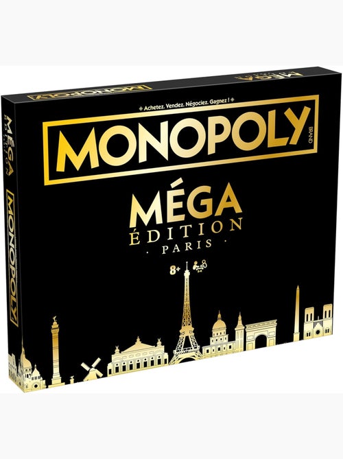 Monopoly Mega Paris - Winning Moves - Kiabi