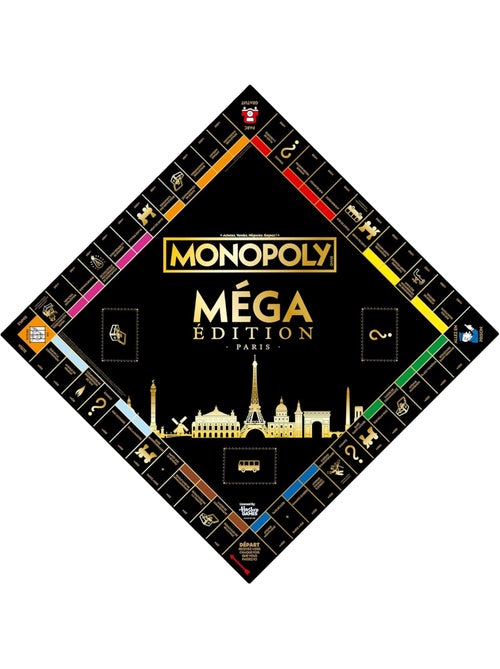 Monopoly Mega Paris - Winning Moves - Kiabi