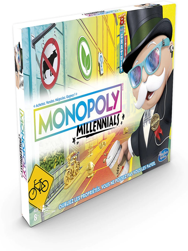 Monopoly Millennials - Hasbro Gaming Multicolore - Kiabi
