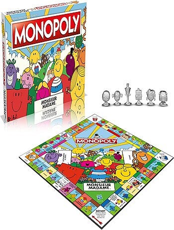 MONOPOLY MONSIEUR MADAME NOUVEAUTE