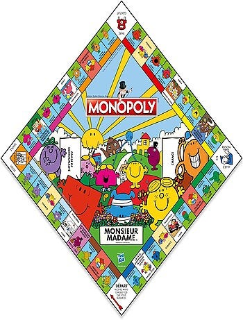 MONOPOLY MONSIEUR MADAME NOUVEAUTE