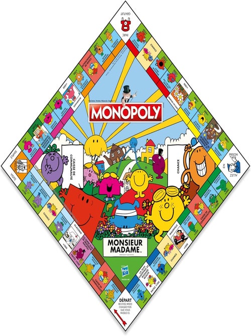 MONOPOLY MONSIEUR MADAME     NOUVEAUTE - Kiabi