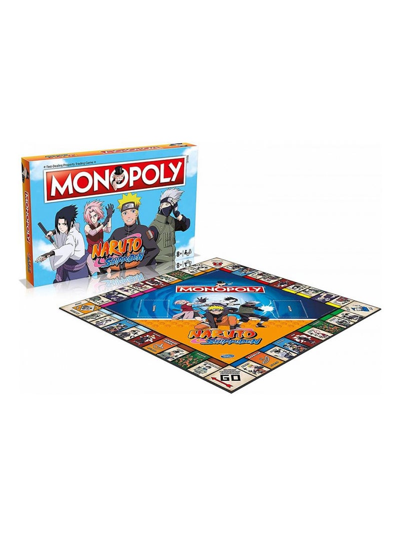Monopoly Naruto Shippuden - Hasbro Gaming Multicolore - Kiabi