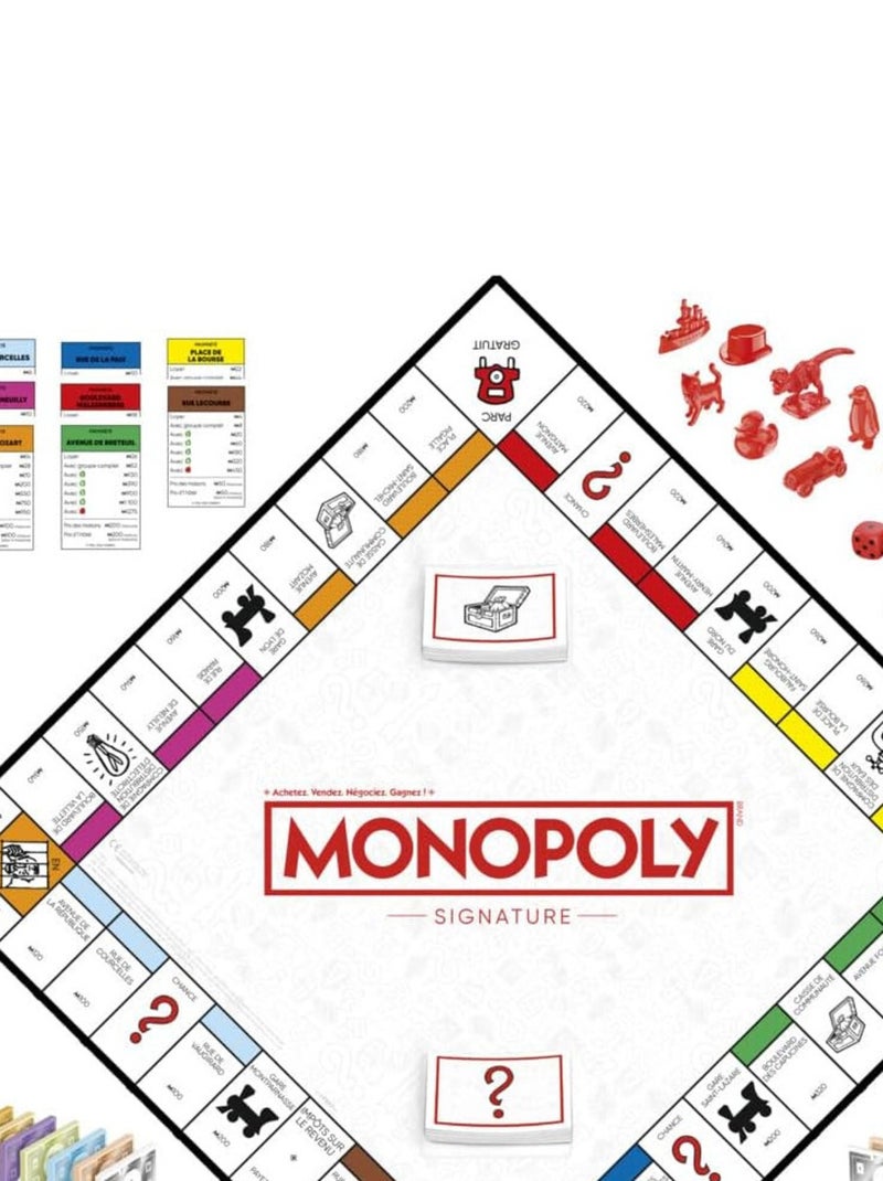 Monopoly Signature Collection - Hasbro Gaming Multicolore - Kiabi