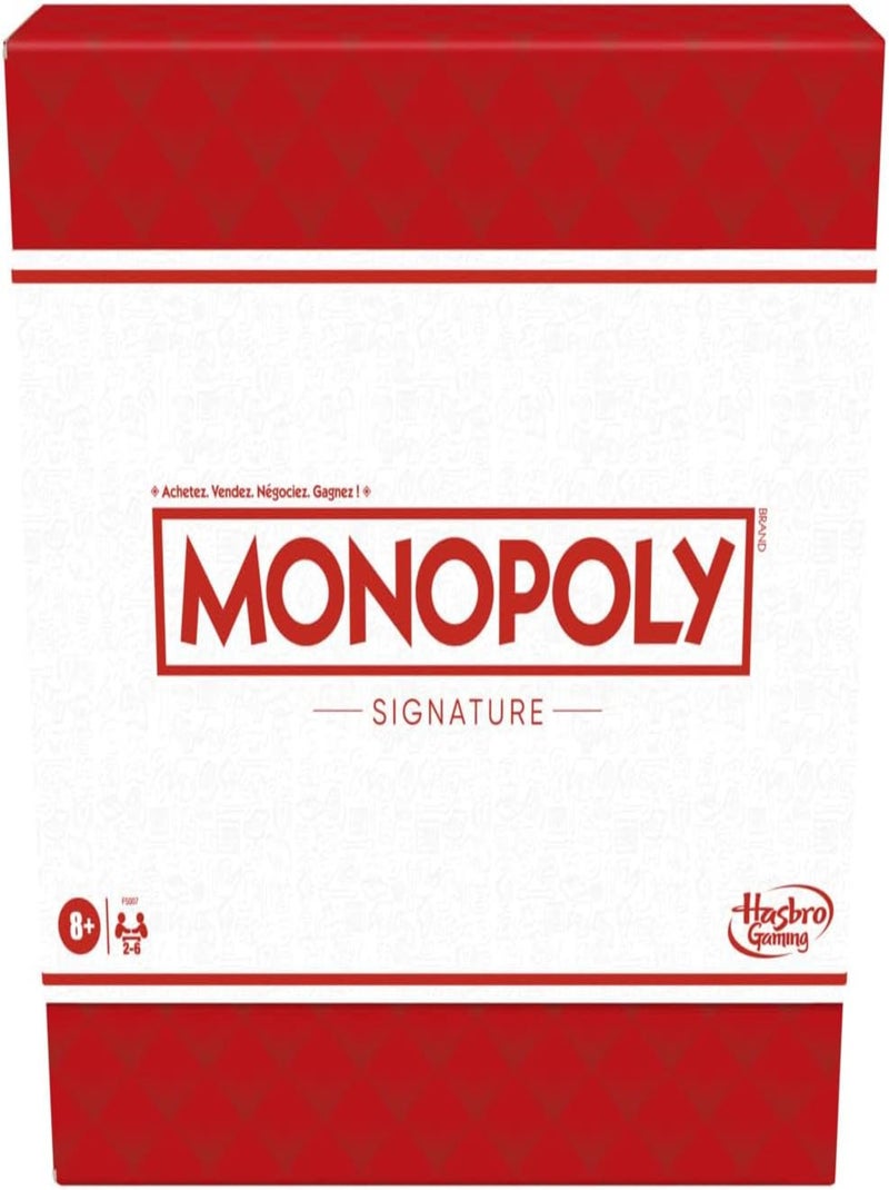Monopoly Signature Collection - Hasbro Gaming Multicolore - Kiabi