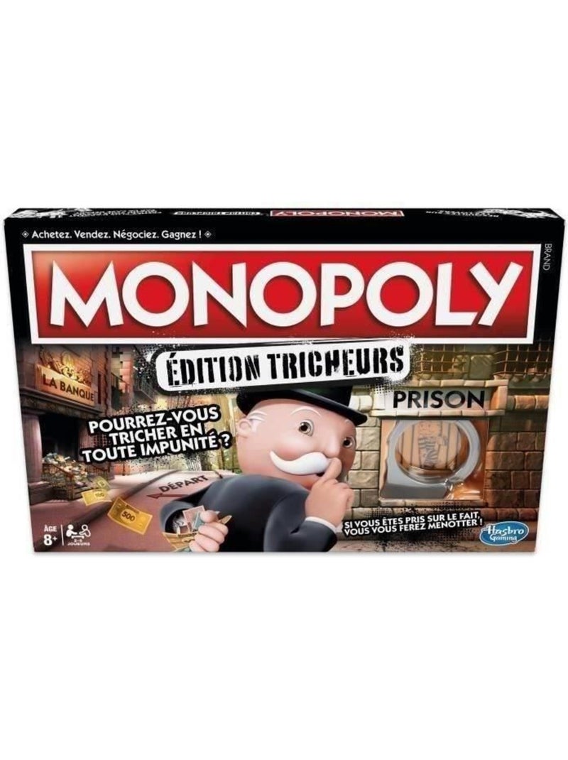 Monopoly Tricheurs Rouge - Kiabi