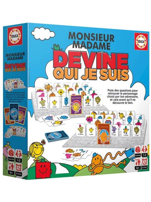 Monsieur Madame - Devine Qui Je Suis - Educa - Kiabi