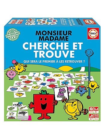 Monsieur Madame Cherche Et Trouve - Educa