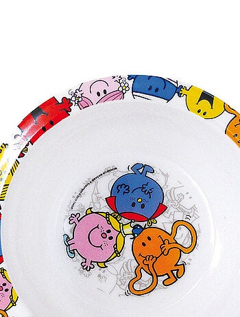 Monsieur Madame Lot Vaisselle En Plastique Réutilisable