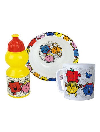 Monsieur Madame Lot Vaisselle Pour Enfant