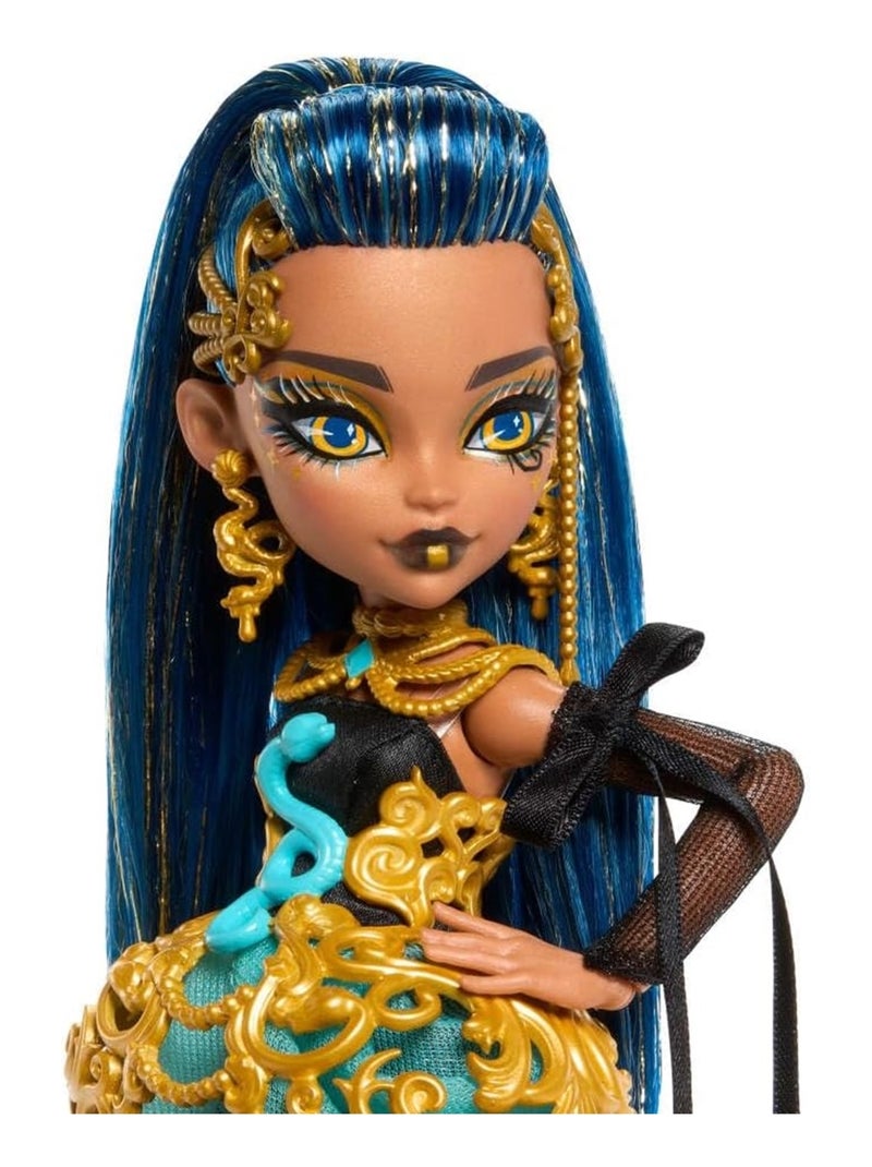 Monster High - Anniversaire poupée Cleo de Nile monstrueux Multicolore - Kiabi