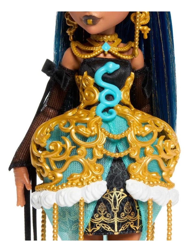 Monster High - Anniversaire poupée Cleo de Nile monstrueux Multicolore - Kiabi