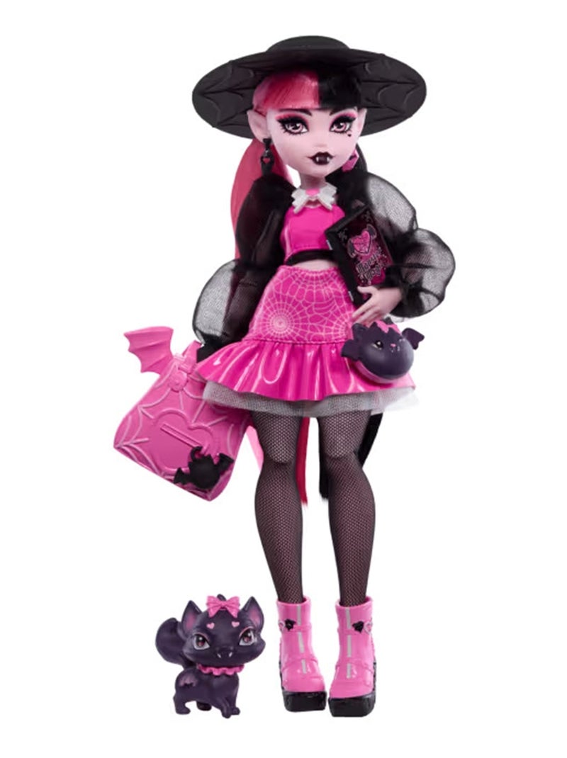 Monster High-Draculaura-Poupée Violet - Kiabi