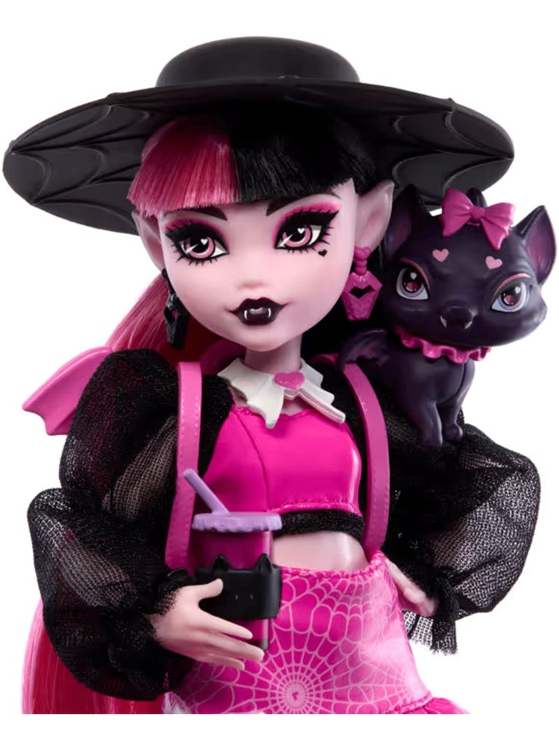 Monster High-Draculaura-Poupée Violet - Kiabi