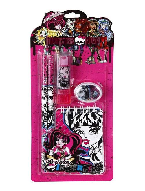 Monster High Fashion set papeterie 5 pièces - Kiabi