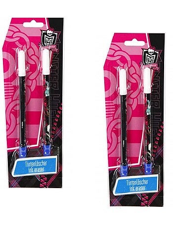 MONSTER HIGH Pack 2 effaceurs