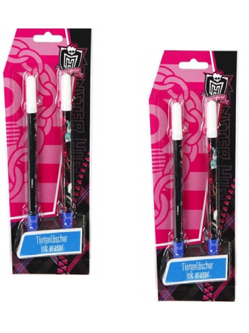 MONSTER HIGH Pack 2 effaceurs - Kiabi