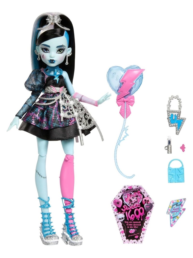Monster High Poupée Frankie Stein Noir - Kiabi