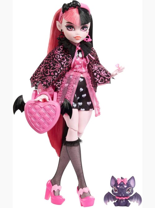 Monster High Poupée Vampire Mannequin Draculaura - Monster High - Kiabi Monster High Poupée Vampire Mannequin Draculaura - Monster High - Kiabi