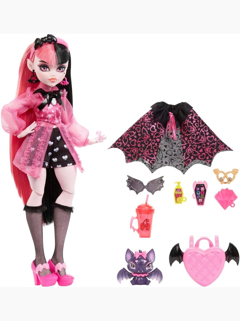 Monster High Poupée Vampire Mannequin Draculaura - Monster High Multicolore - Kiabi