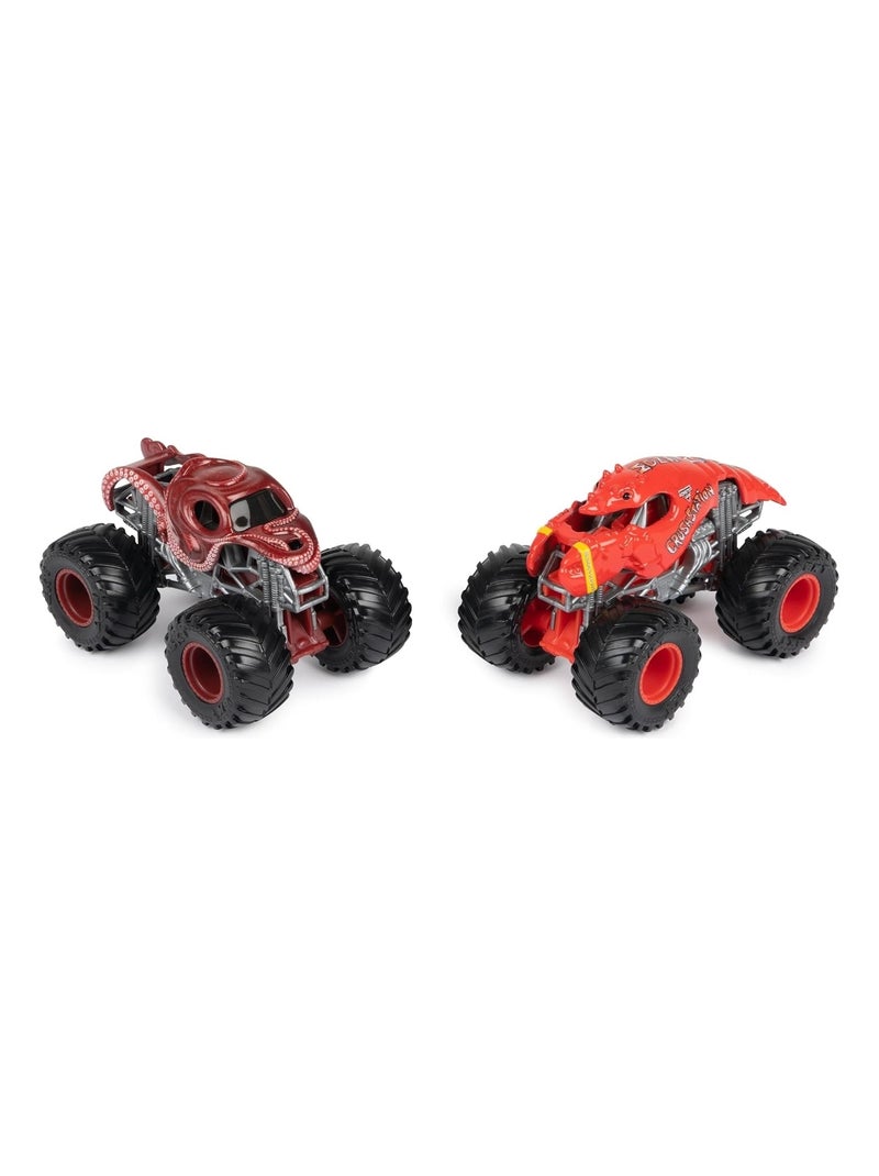 Monster Jam - Pack de deux v?hicules DIE CAST 1:64 Multicolore - Kiabi