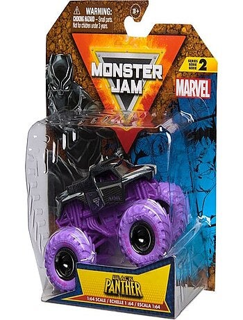 Monster Jam - Vehicule Marvel 1:64 Monster Jam série 2 - Modèle aléatoire