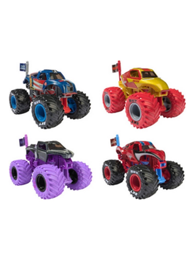 Monster Jam - Vehicule Marvel 1:64 Monster Jam s?rie 2 - Mod?le al?atoire Multicolore - Kiabi